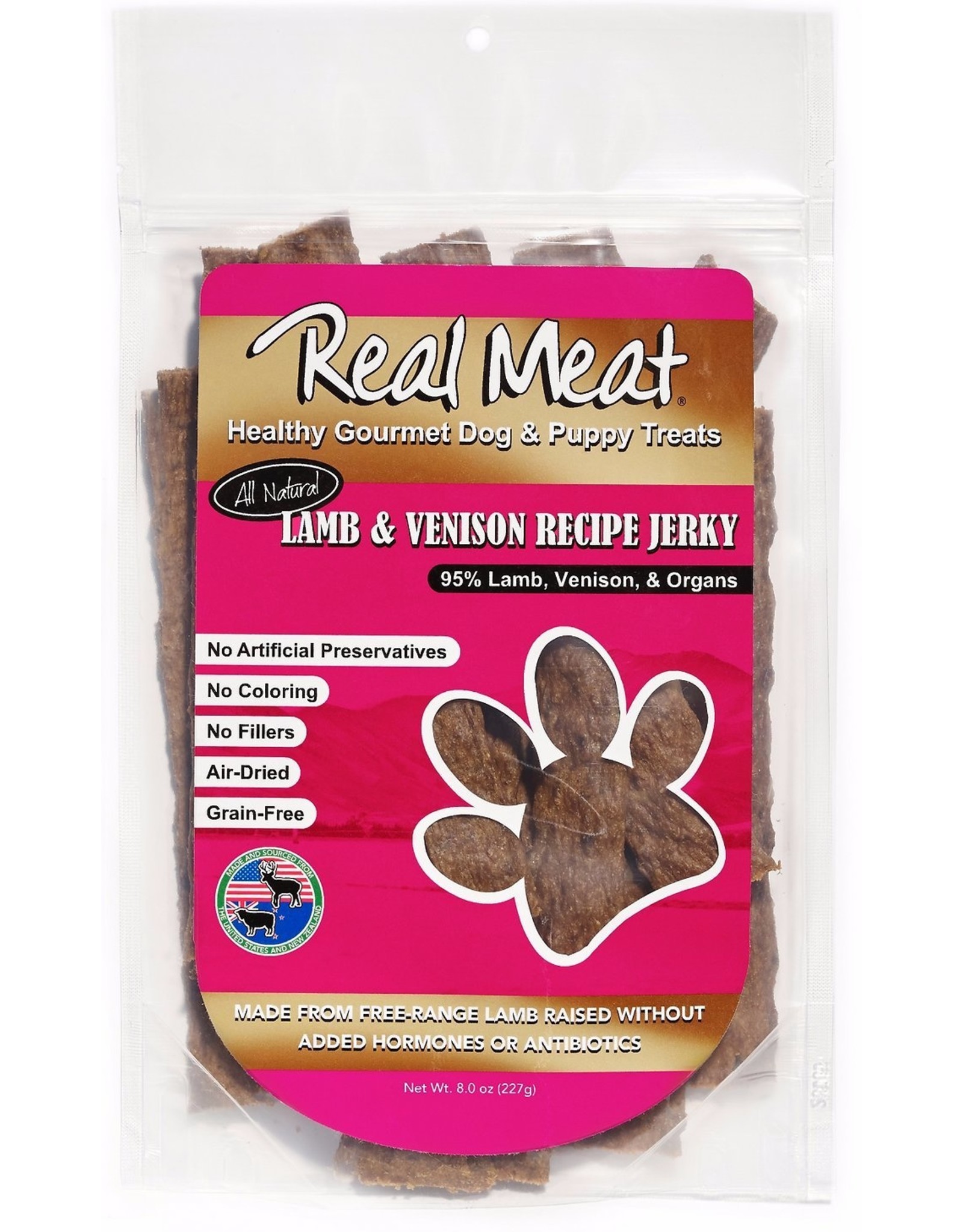 The Real Meat Company The Real Meat Dog Treats Lamb and Venison