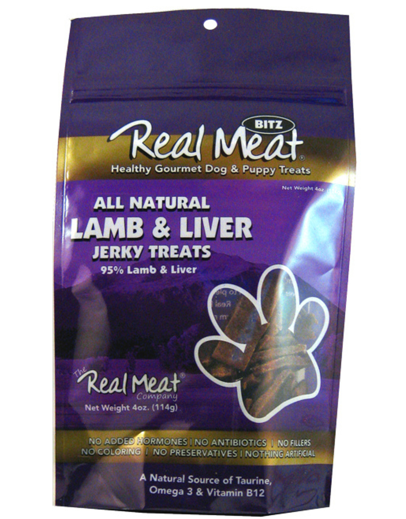 The Real Meat Company The Real Meat Dog Treats Lamb and Liver