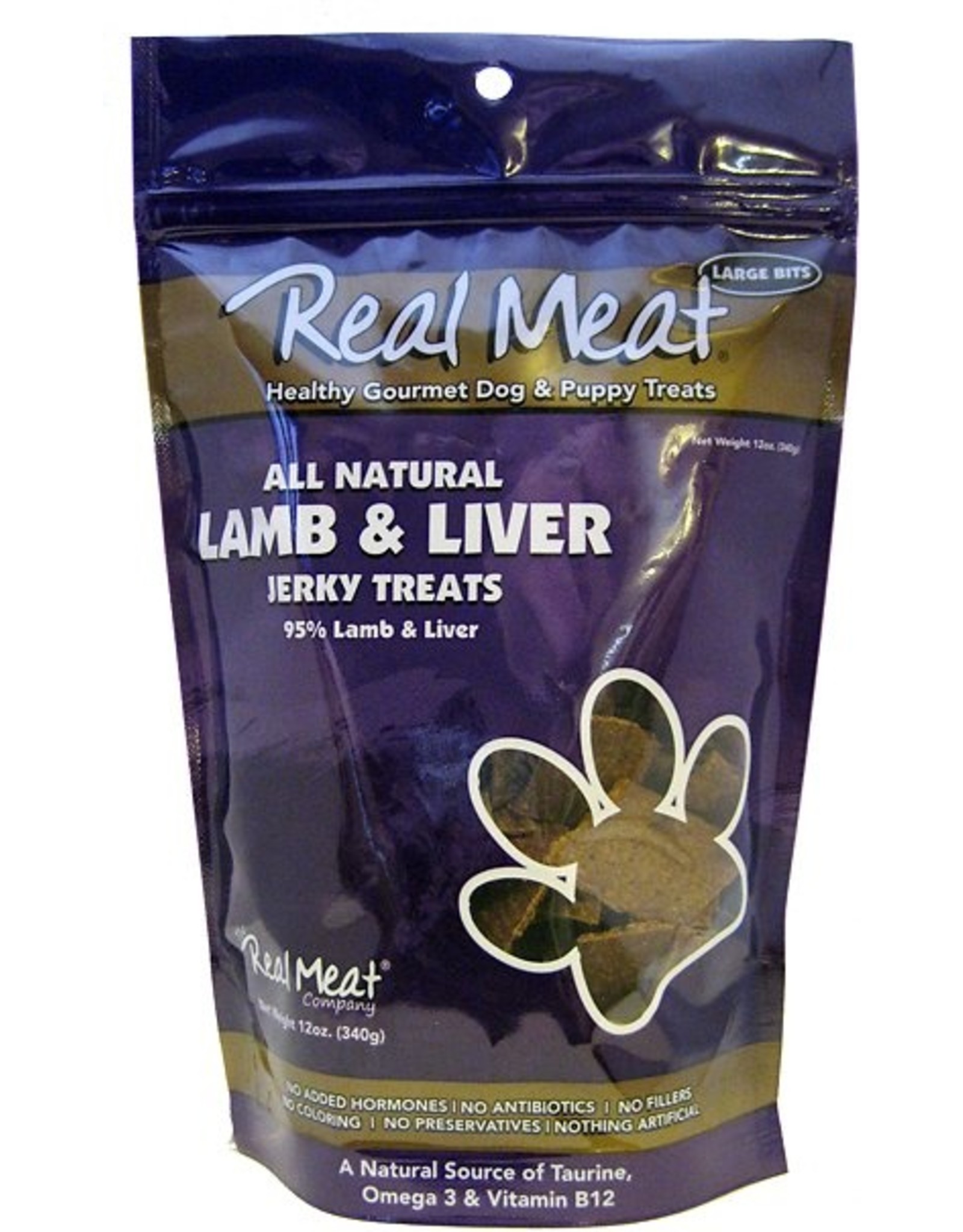 The Real Meat Company The Real Meat Dog Treats Lamb and Liver