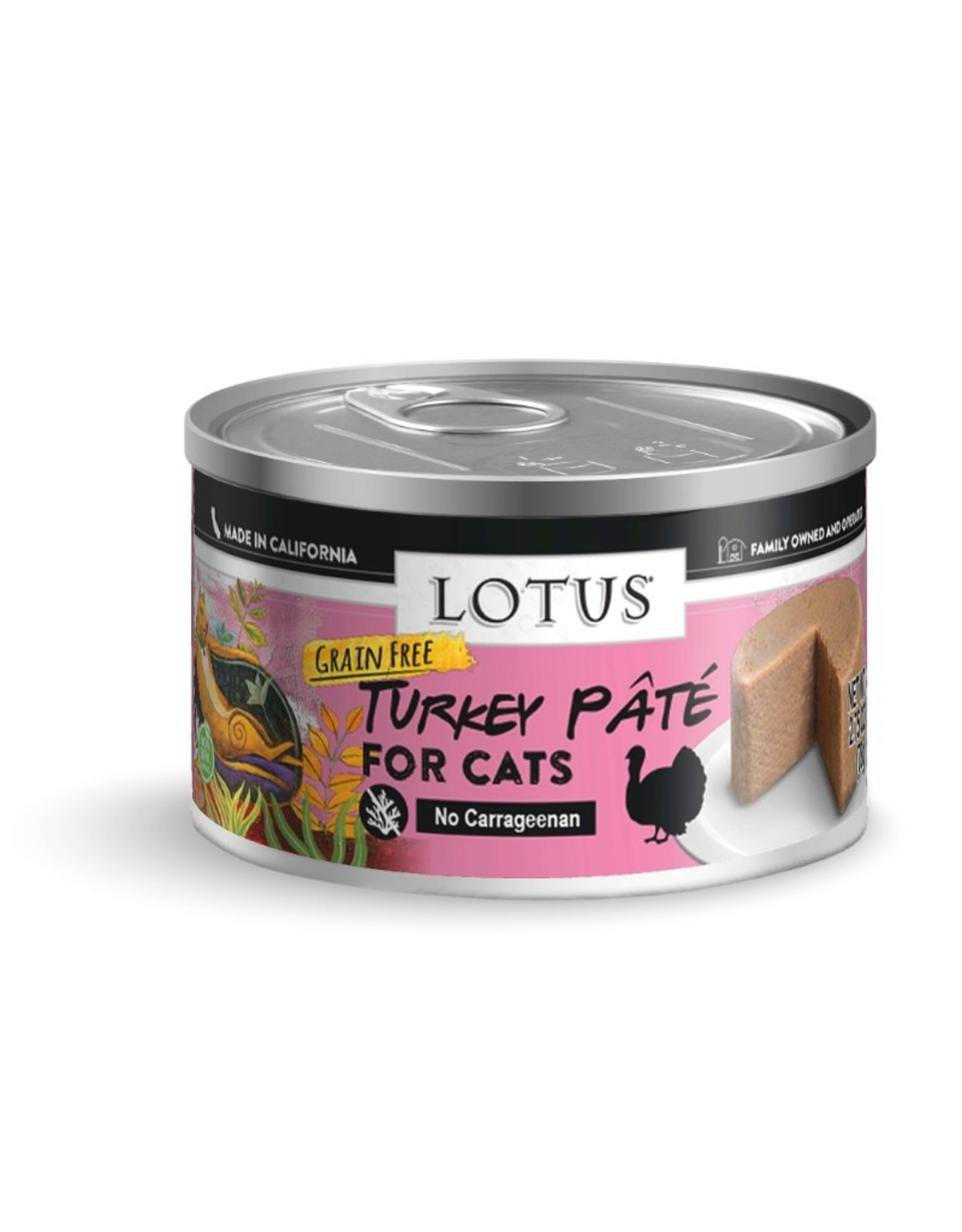 Lotus Pet Food Lotus Pet Food Cat Turkey Pate