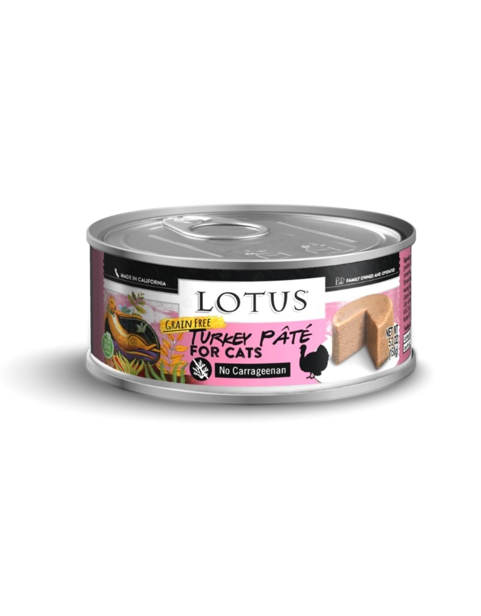 Lotus Pet Food Lotus Pet Food Cat Turkey Pate