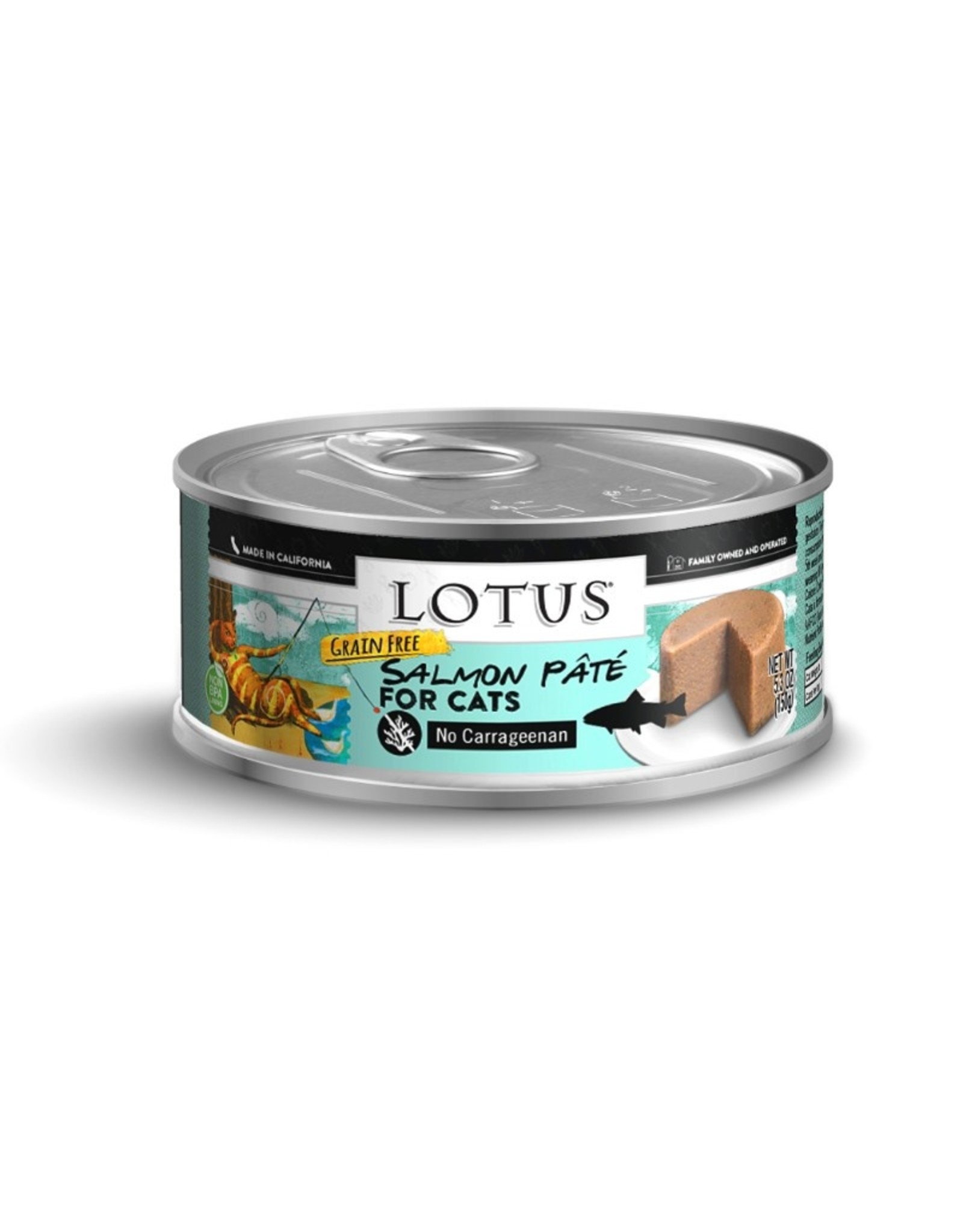 Lotus Pet Food Lotus Pet Food Cat Salmon Pate