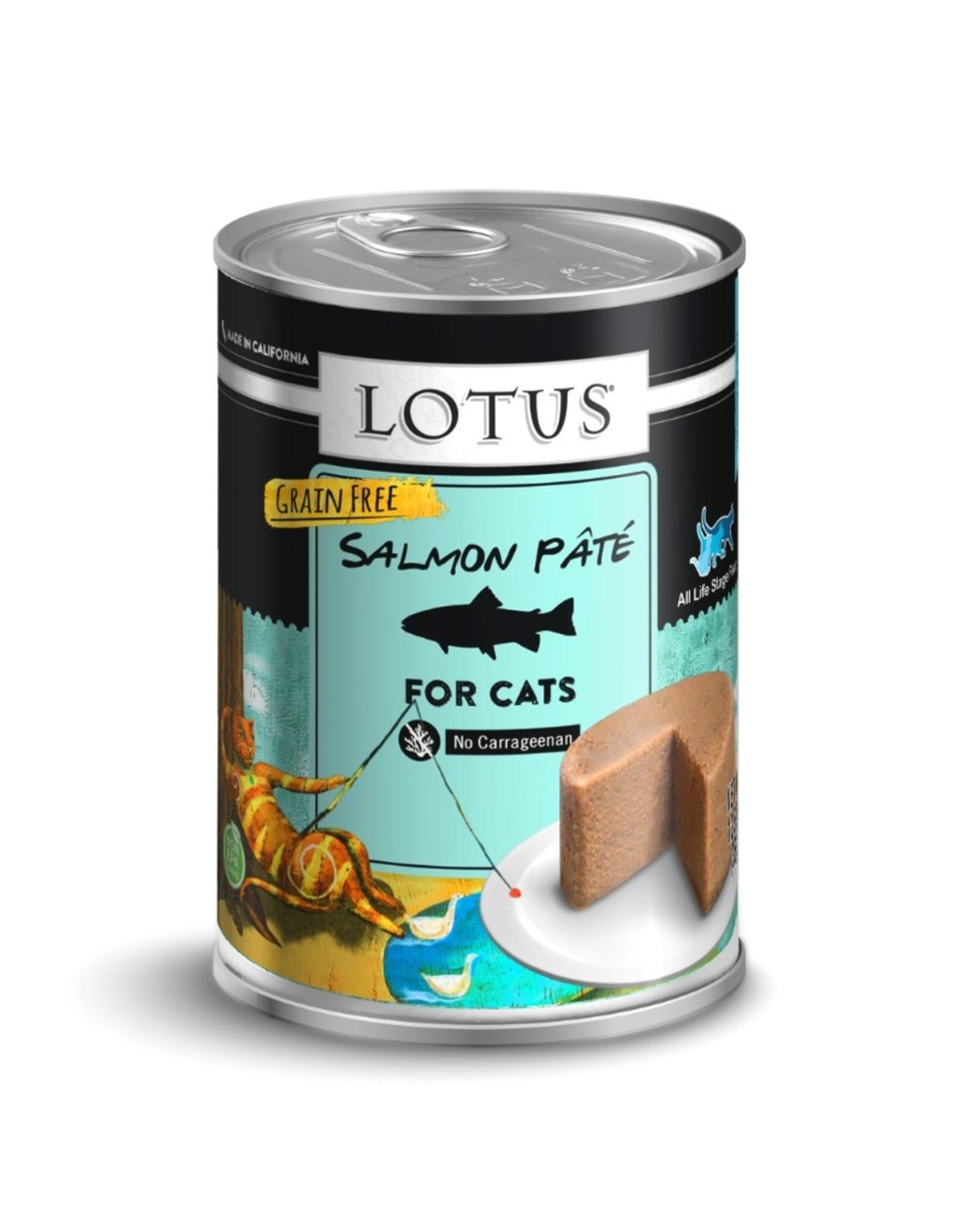 Lotus Pet Food Lotus Pet Food Cat Salmon Pate