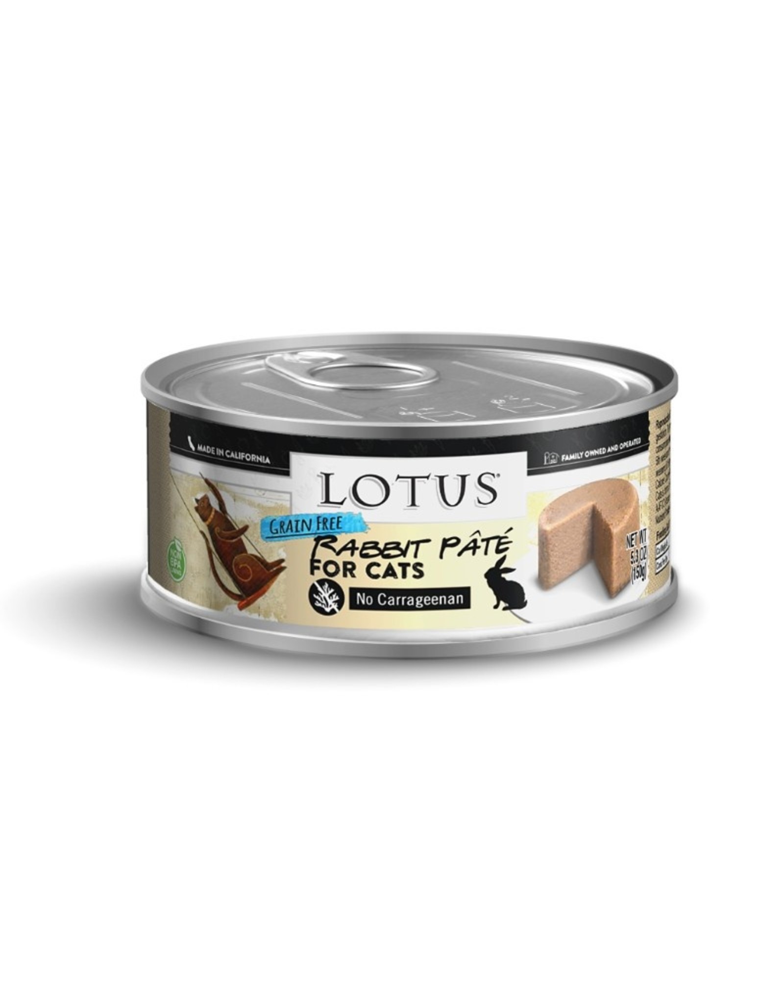 Lotus Pet Food Lotus Pet Food Cat Rabbit Pate