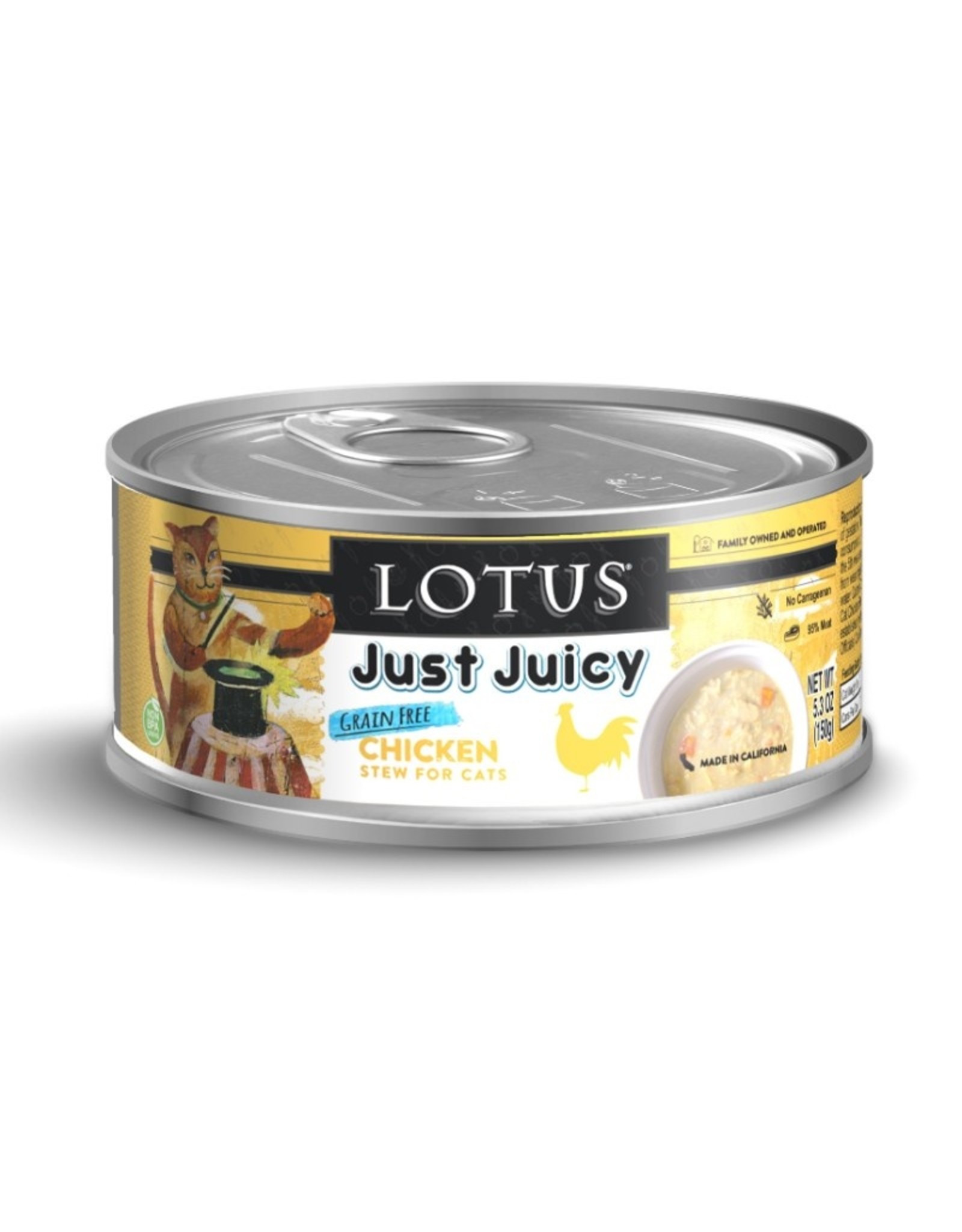 Lotus Pet Food Lotus Pet Food Cat Just Juicy Chicken