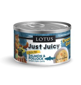 Lotus Pet Food Lotus Pet Food Cat Just Juicy Salmon and Pollock
