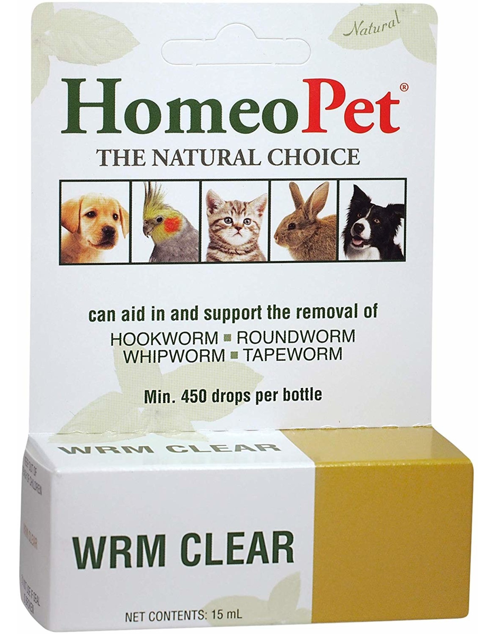 Homeopet Homeopet Wrm Clear 15ml