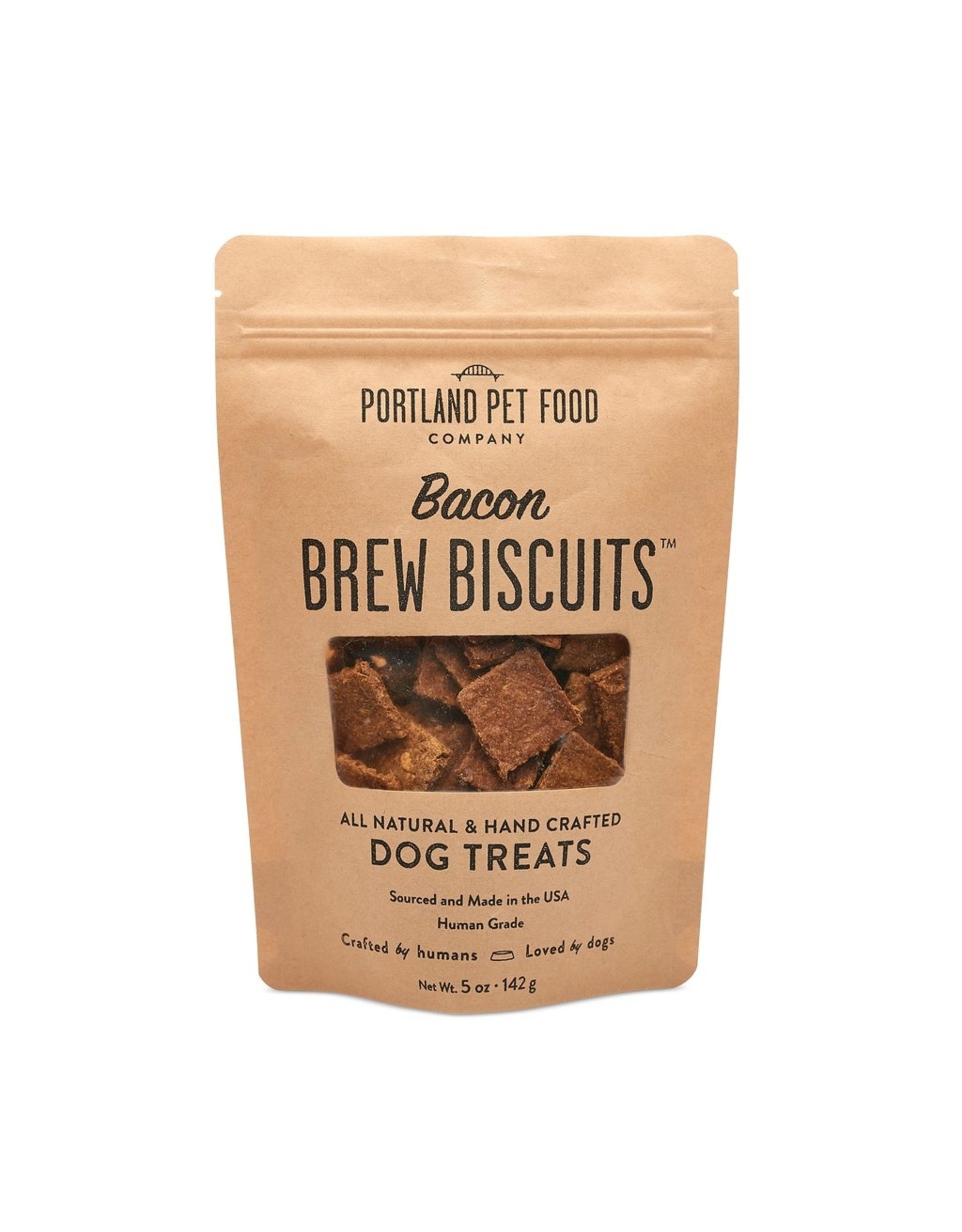 Portland Pet Food Company Portland Pet Food Company Bacon Brew Biscuits 5oz