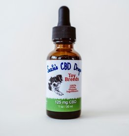 Suzie's Pet Treats Suzie's CBD Drops 125mg Toy Breeds 1oz