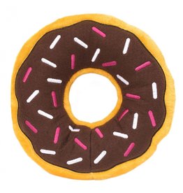 Zippy Paws Zippy Paws Jumbo Donutz Chocolate