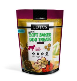 Lotus Pet Food Lotus Dog Soft Baked Lamb and Tripe Treats 10oz