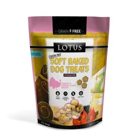 Lotus Pet Food Lotus Dog Soft Baked Turkey Treats 10oz