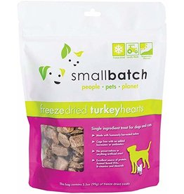 SmallBatch Pets SmallBatch Freeze Dried Turkey Heart 3.5oz