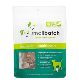 SmallBatch Pets SmallBatch Freeze Dried Lamb Heart 3.5oz