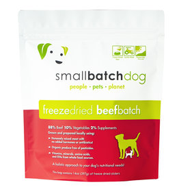 SmallBatch Pets Small Batch Pets Dog Freeze Dried Beef Sliders 14oz