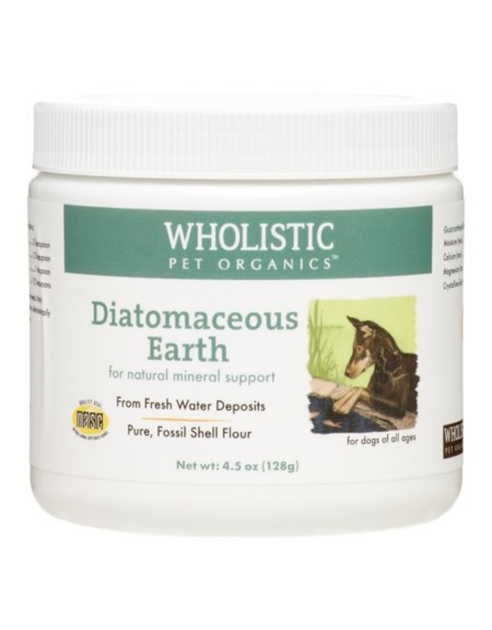 Wholistic Pet Organics Wholistic Pet Organics Diatomaceous Earth 4.5oz