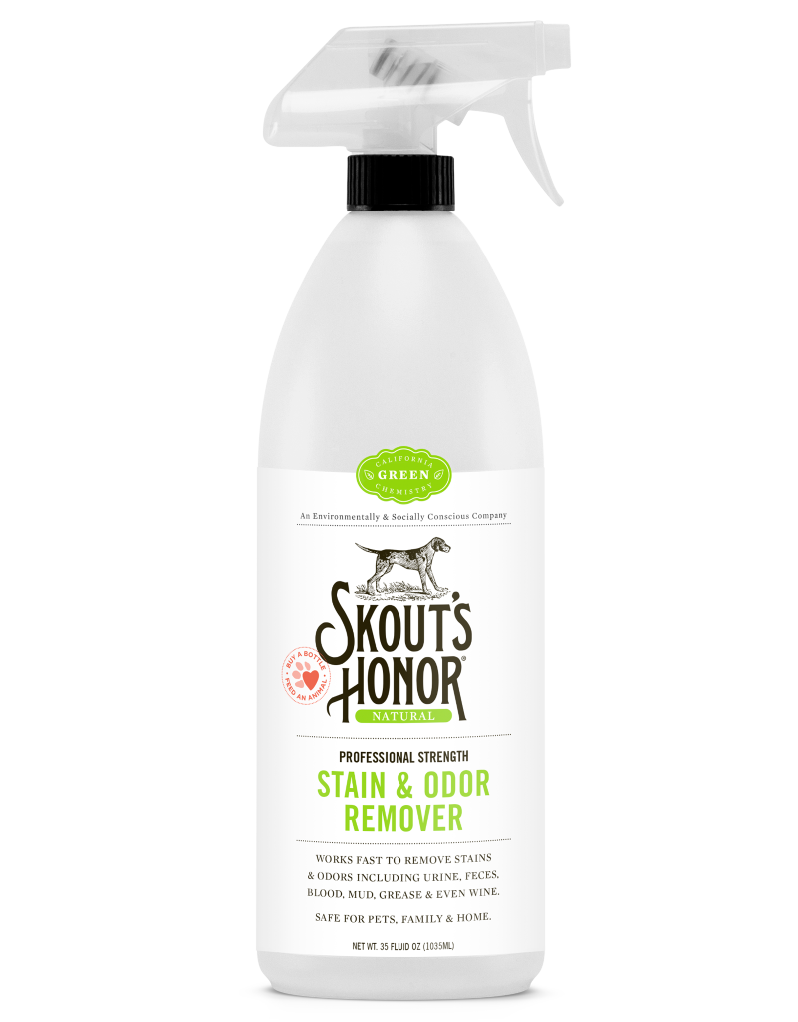 Skout's Honor Skout's Honor Dog Stain and Odor Remover 35oz
