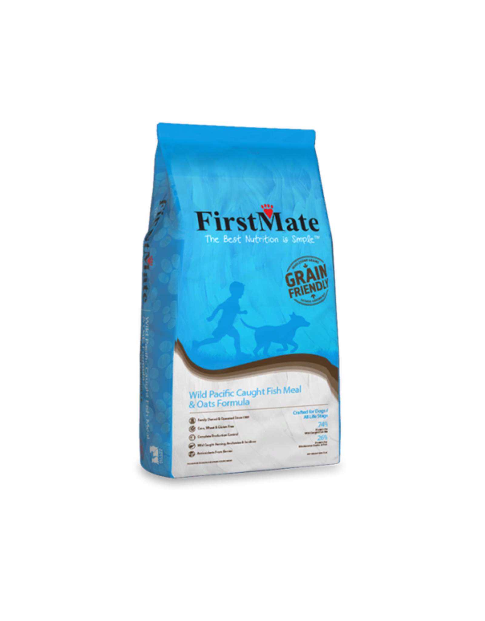 First Mate First Mate Dog Grain Friendly Fish Meal and Oats Formula