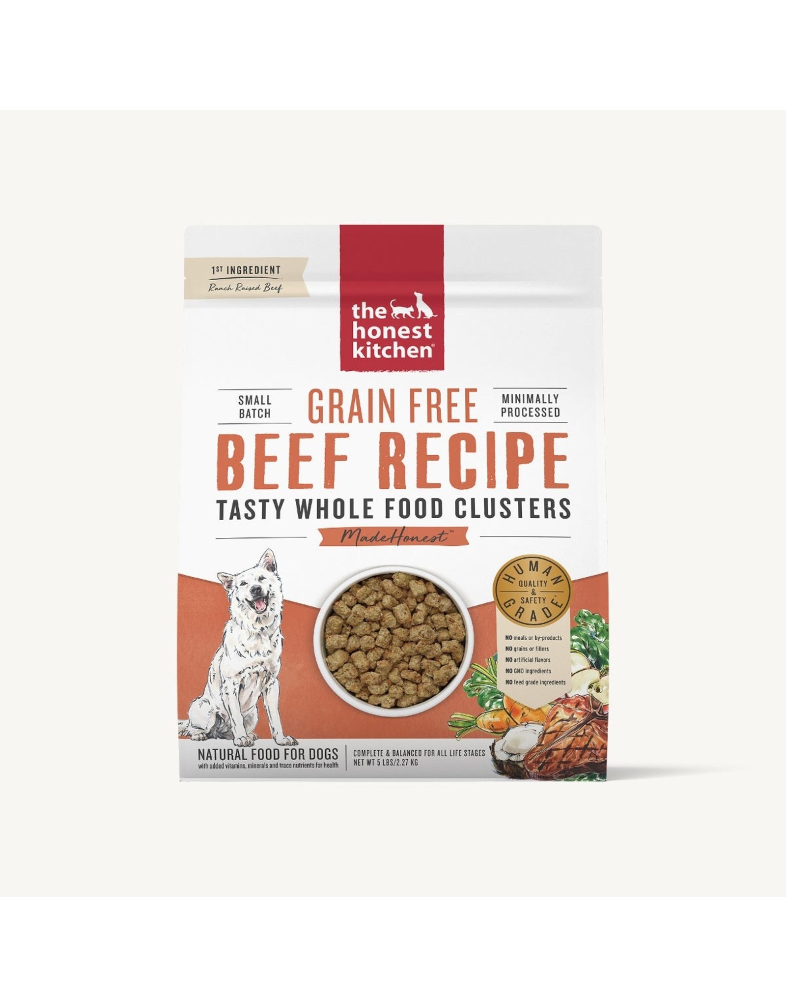 The Honest Kitchen The Honest Kitchen Dog Clusters Grain Free Beef Recipe