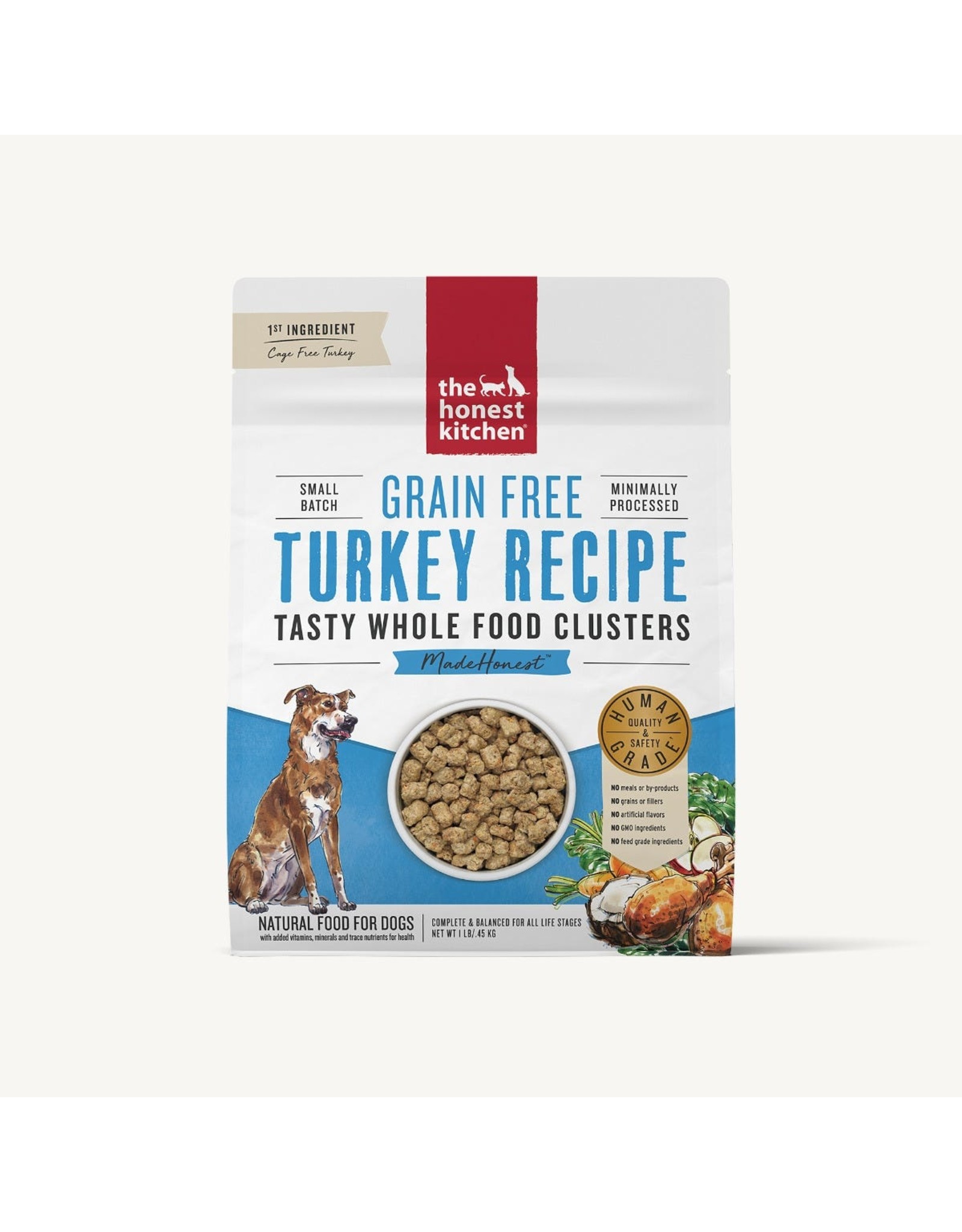 The Honest Kitchen The Honest Kitchen Dog Clusters Grain Free Turkey Recipe