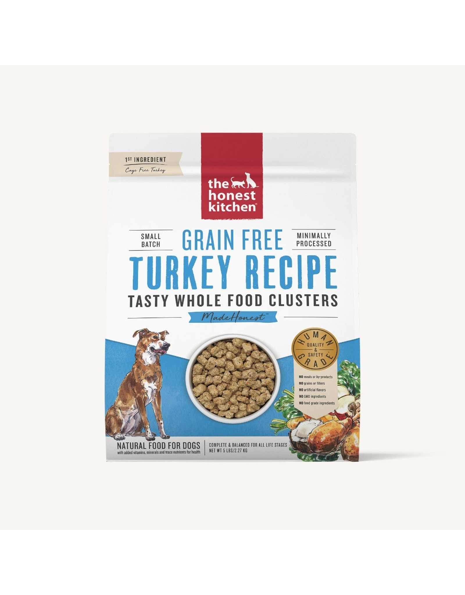 The Honest Kitchen The Honest Kitchen Dog Clusters Grain Free Turkey Recipe