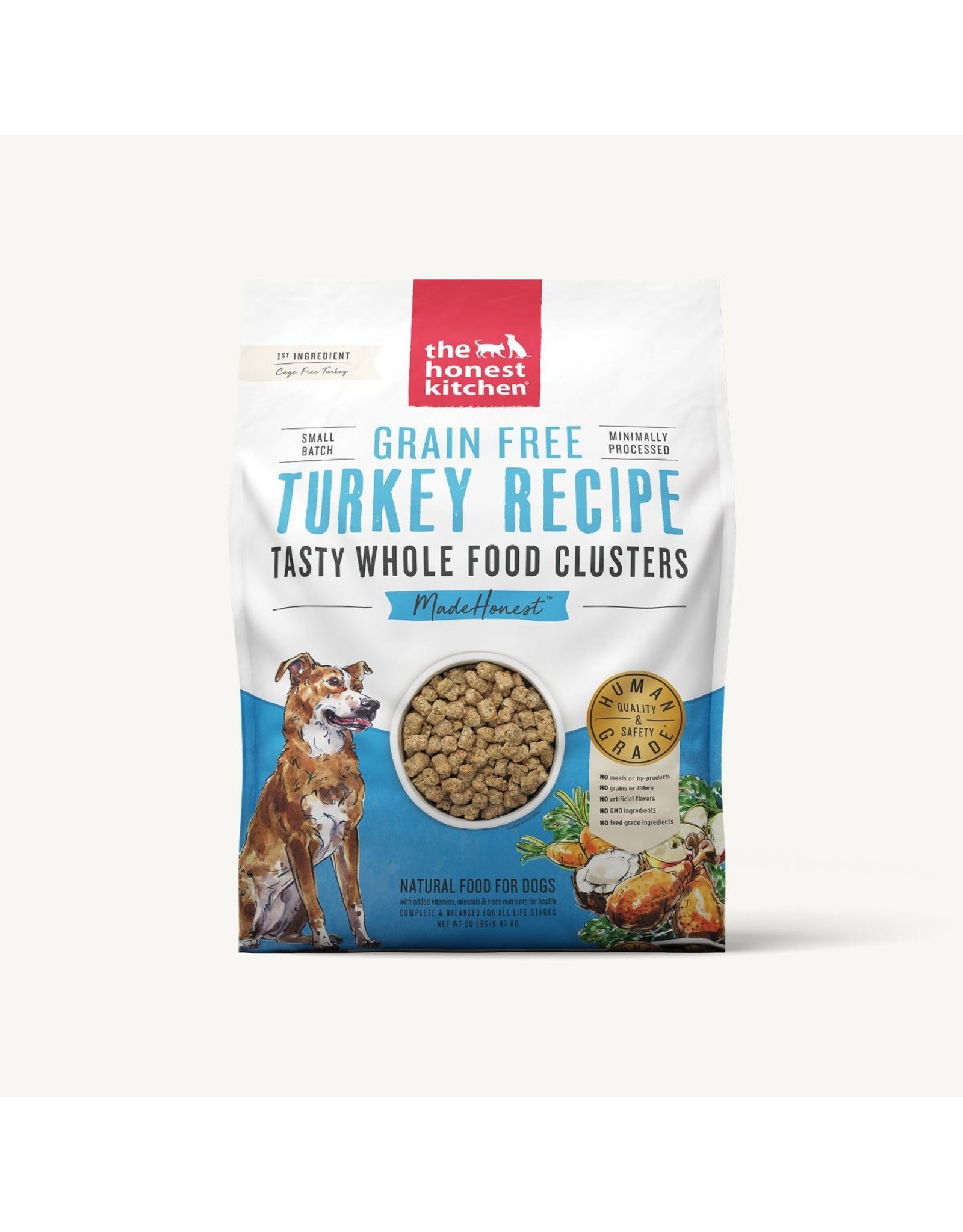 The Honest Kitchen The Honest Kitchen Dog Clusters Grain Free Turkey Recipe