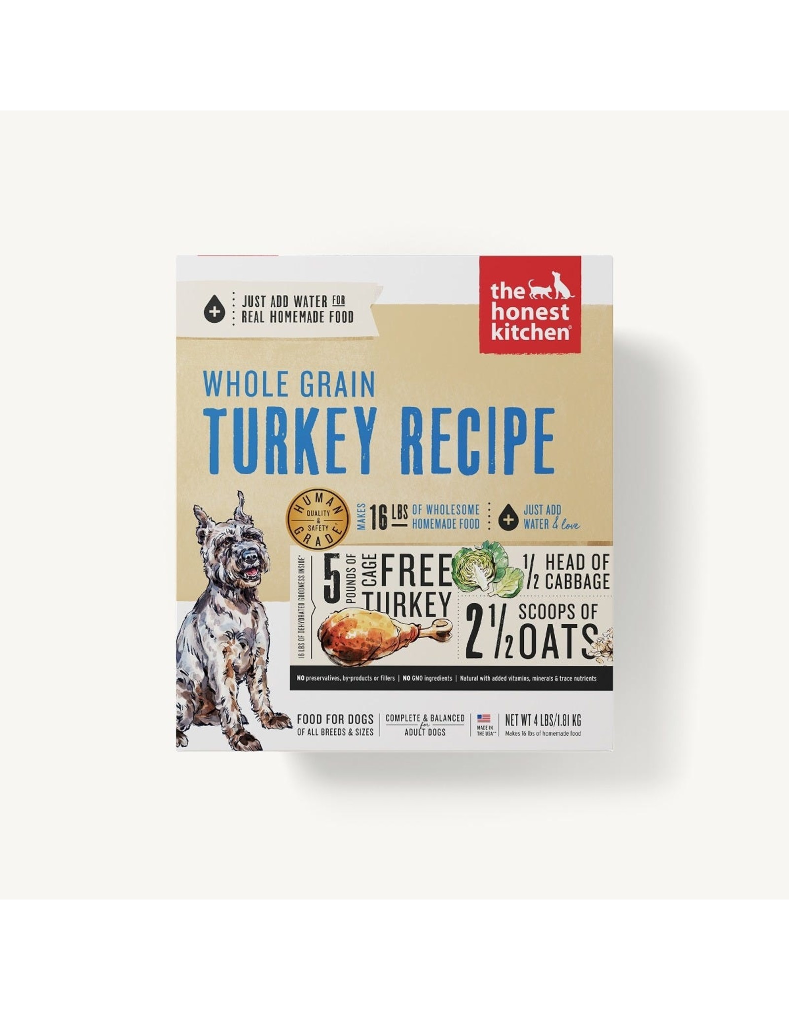 The Honest Kitchen The Honest Kitchen Dog Whole Grain Turkey Recipe