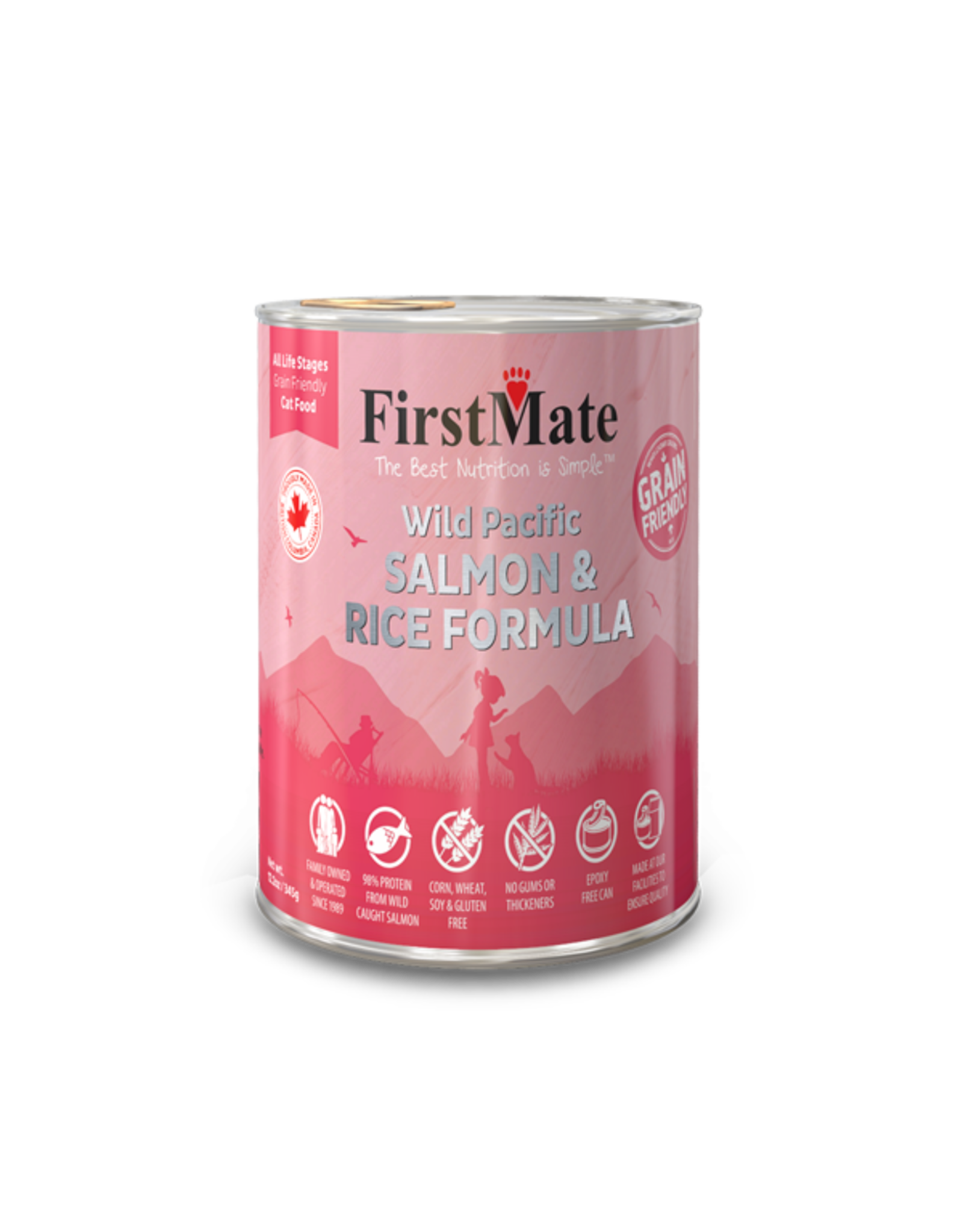 First Mate First Mate Cat Salmon and Rice Formula