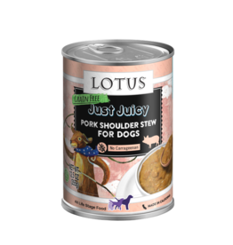 Lotus Pet Food Lotus Dog Just Juicy Pork Shoulder 12.5oz