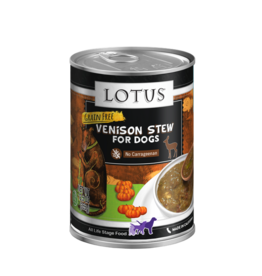 Lotus Pet Food Lotus Dog Venison Stew 12.5oz