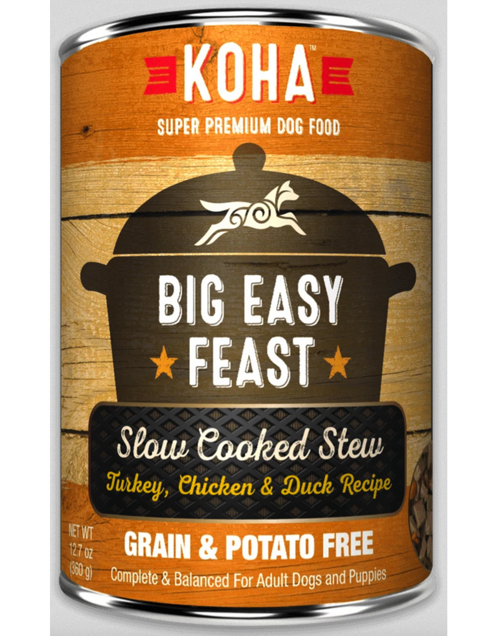 Koha Pet Koha Dog Big Easy Feast 12.7oz