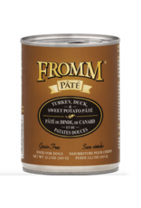 Fromm Family Foods Fromm Dog Turkey Duck and Sweet Potato Pate 12.2oz