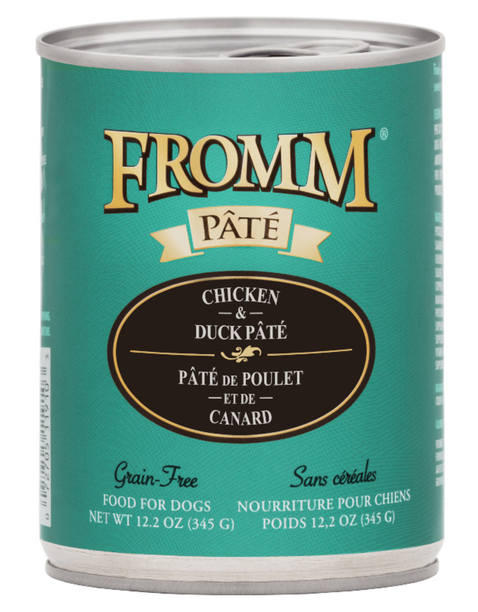 Fromm Family Foods Fromm Dog Chicken and Duck Pate 12.2oz