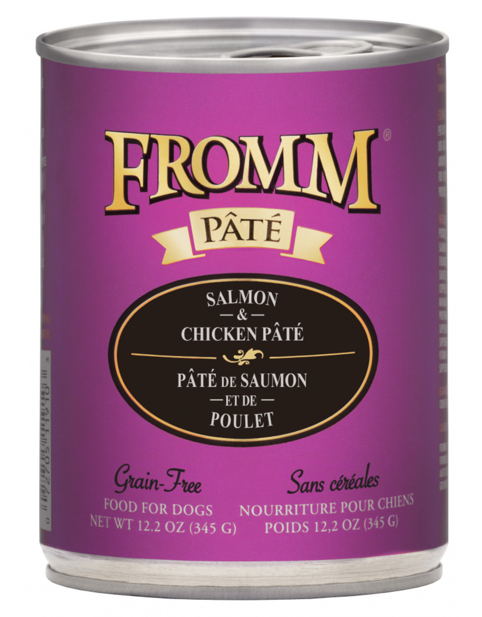 Fromm Family Foods Fromm Dog Salmon and Chicken Pate 12.2oz