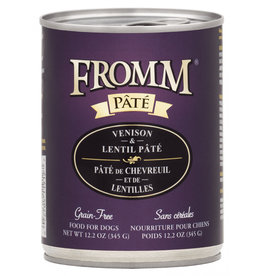 Fromm Family Foods Fromm Dog Venison and Lentil Pate 12.2oz