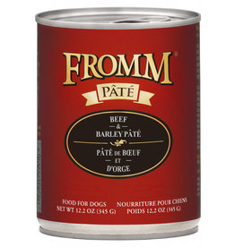 Fromm Family Foods Fromm Dog Beef and Barley Pate 12.2oz