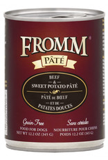Fromm Family Foods Fromm Dog Beef and Sweet Potato Pate 12.2oz