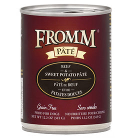 Fromm Family Foods Fromm Dog Beef and Sweet Potato Pate 12.2oz