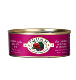 Fromm Family Foods Fromm Cat Chicken Duck and Salmon Pate 5.5oz