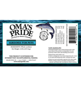 Oma's Pride Oma's Pride Whole Sardines 2lb