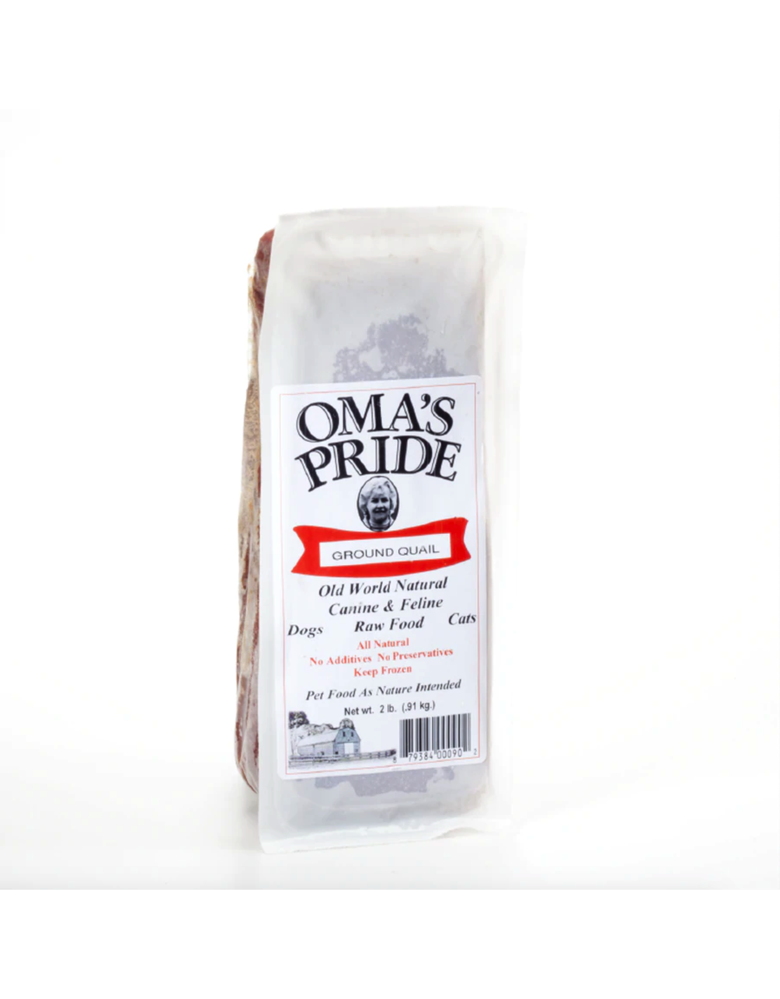 Oma's Pride Oma's Pride Ground Quail Frames 2lb