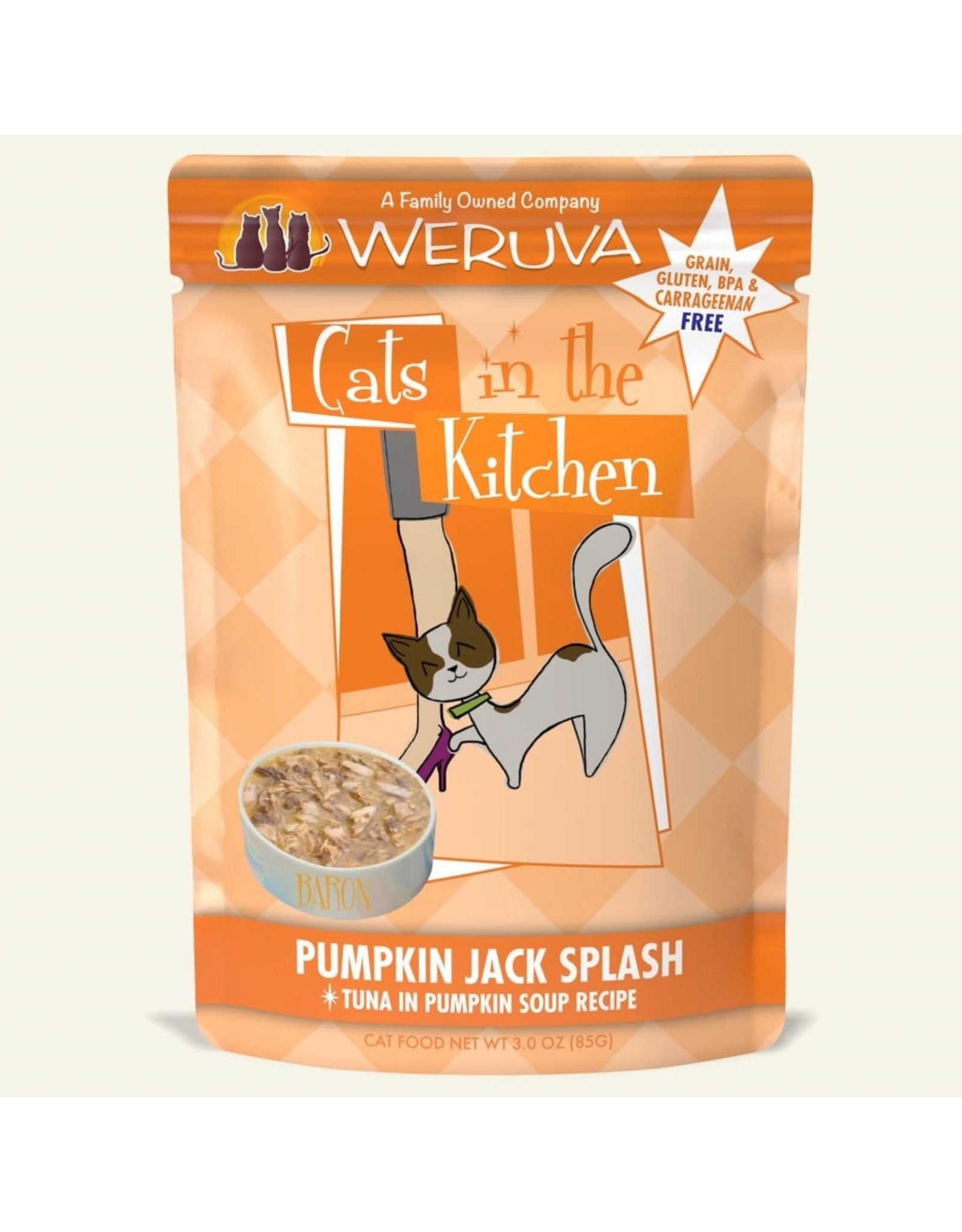 Weruva Weruva Cats in the Kitchen Pouch Pumpkin Jack Splash 3oz