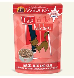 Weruva Weruva Cats in the Kitchen Pouch Mack Jack and Sam 3oz