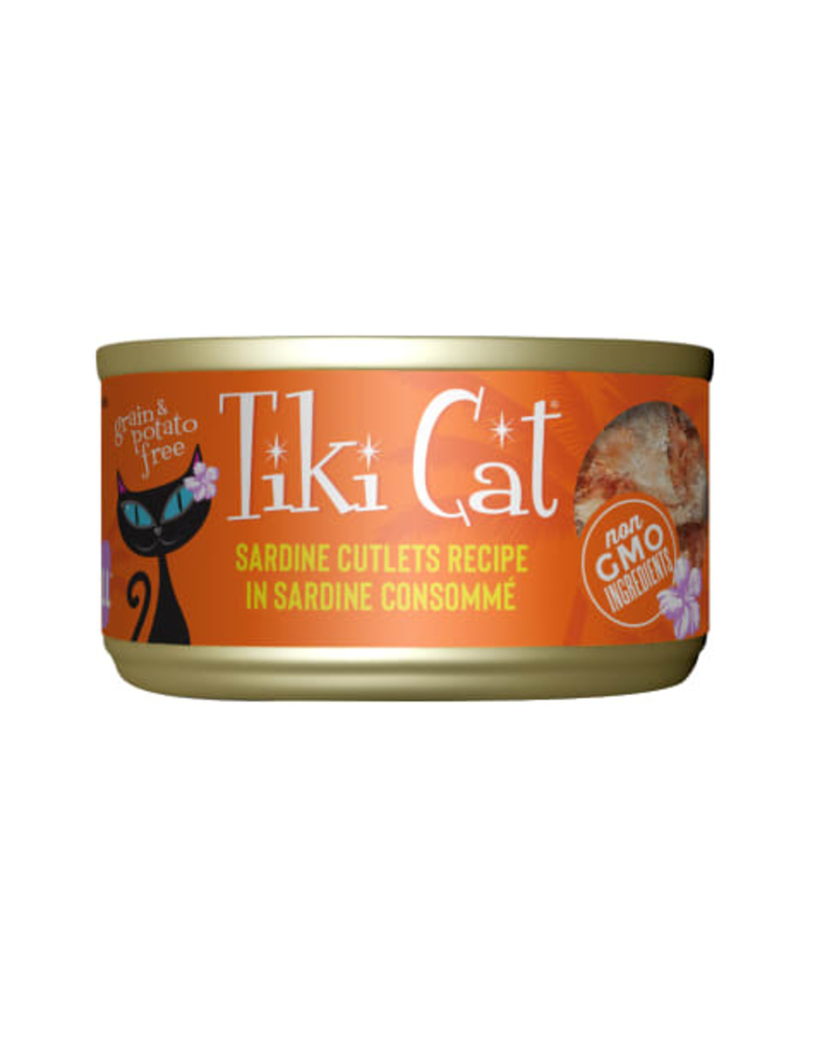 Tiki Pets Tiki Cat Tahitian Grill Sardine Cutlets