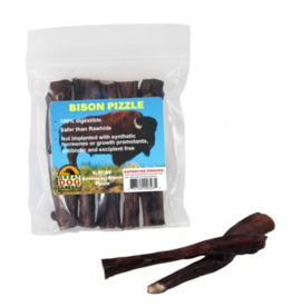 Great Dog Co Great Dog Co Bison Pizzle Stick 6"