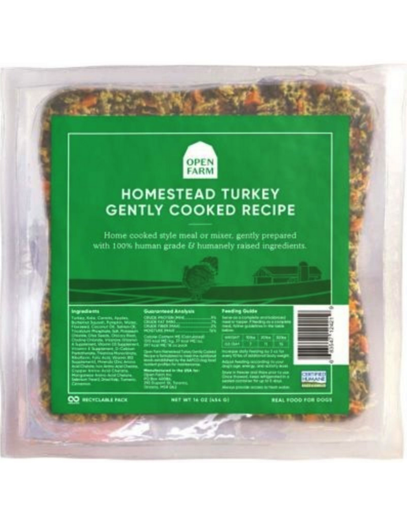 Open Farm Open Farm Dog Gently Cooked Turkey Recipe