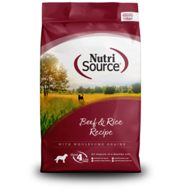 NutriSource Dog Beef and Rice Formula