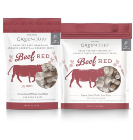 Green Juju Green Juju Freeze Dried Beef Red Bites