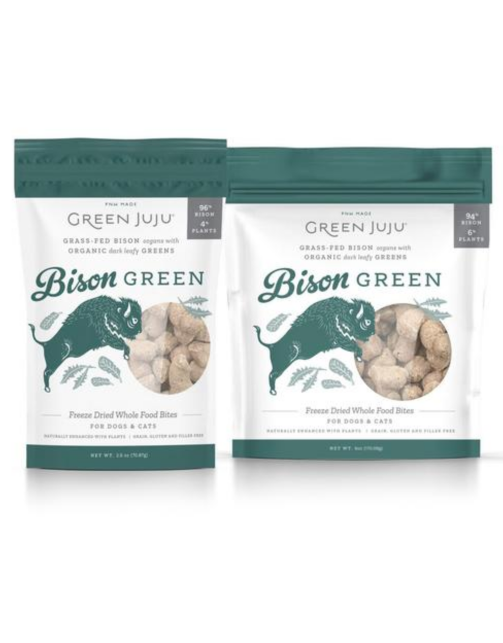 Green Juju Green Juju Freeze Dried Bison Green Bites