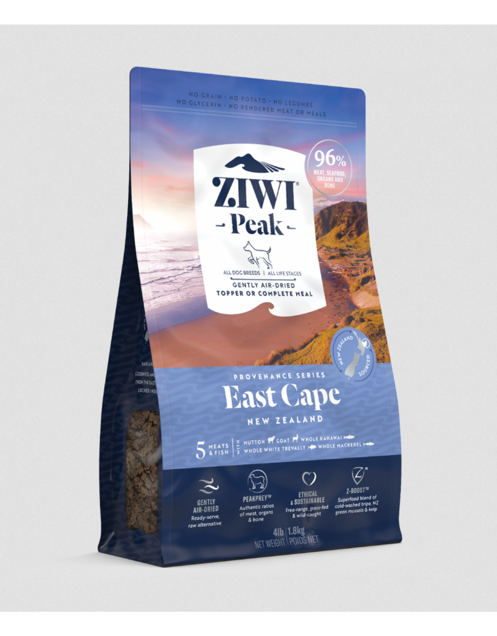 Ziwi Ziwi Dog Provenance Air Dried East Cape